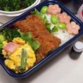 momナナ's cooksnap of when they made ベーコンとほうれん草のスクランブルエッグ.