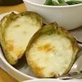 sonomay's cooksnap of when they made 簡単！アボカドのチーズ焼き♪.