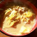 まーく71's cooksnap of when they made とんこつ醤油鍋の残り☆ラーメン☆締めにも.