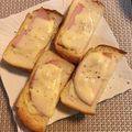 yesmama's cooksnap of when they made かんたんハムチーズトースト.