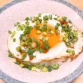 ステルトミチル's cooksnap of when they made ごま油で香ばしい目玉焼きどんぶり.