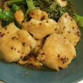 jambadog's cooksnap of when they made ムネ肉で！ハニーマスタードチキン.
