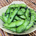 料理男子部's cooksnap of when they made 枝豆の黒ごま和え.