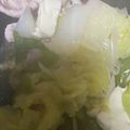 no1642's cooksnap of when they made 手早く！豚バラしゃぶしゃぶ肉の水炊き。.