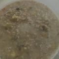 no1642's cooksnap of when they made きなこバナナオートミール 離乳食中期.