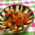 赤い電話's cooksnap of when they made 簡単☆トマトとザーサイのサラダ.