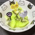 ゆけり３兄弟's cooksnap of when they made キウイのはちみつかけただけ♪.