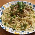 ＊みぃ＊＊'s cooksnap of when they made ランチに＊ツナと水菜の柚子胡椒パスタ.