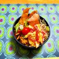 komutatata's cooksnap of when they made カニカマとレタスのチャーハン.