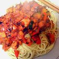 AJI＊YOSHI's cooksnap of when they made 野菜たっぷりトマトパスタ.