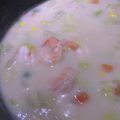 832821's cooksnap of when they made 海老と白菜のクリームシチュー.