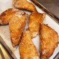 まりけんた's cooksnap of when they made お刺身サーモンの唐揚げ♪.