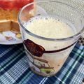 ◆どらしま◆'s cooksnap of when they made みかんと牛乳で♡オレンジミルク.