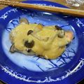 ayanky74's cooksnap of when they made 鮭としめじのみそマヨホイル焼き.