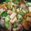 あおいゆうきっ。's cooksnap of when they made チンゲン菜と豚肉と厚揚げのオイスター炒め.