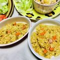 ryumi58's cooksnap of when they made 炊飯器カレー粉でドライカレー.