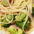 mipoママ's cooksnap of when they made 簡単♪ブロッコリーとベーコンのパスタ.