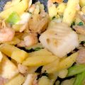 みかんのあかり's cooksnap of when they made じゃがシーフードのバター醤油炒め.