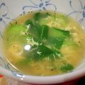 しまあか's cooksnap of when they made 超簡単ちんげん菜と卵のスープ.