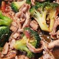 bakayuka's cooksnap of when they made カフェ風♪豚肉のチリソース焼き.