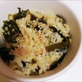 ◉’’•）あかさん's cooksnap of when they made わかめご飯.