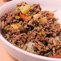 yukoko☆'s cooksnap of when they made 牛ひき＆ブロッコリー＆トマトあっさり炒め.