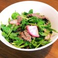 ペキのリリー's cooksnap of when they made クレソンと牛肉のサラダ.