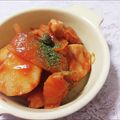 3yury's cooksnap of when they made 簡単♬鶏むね肉としめじのトマトジュース煮.