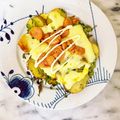 ナピト's cooksnap of when they made 明太子とゴーヤのチーズ焼きポテベジ.