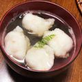 akichou's cooksnap of when they made ふわふわ海老しんじょうのお吸い物.