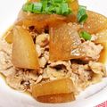 hitomi♪＊'s cooksnap of when they made 簡単‼ピリ辛豚ばら大根煮.