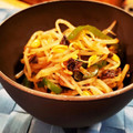 ダッフィーニーうに's cooksnap of when they made もやしとピーマンの海苔の佃煮和え.