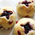 aki坊's cooksnap of when they made BerryBerryクリ-ムチ-ズパン.