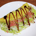 さくらスキップ's cooksnap of when they made 千切りキャベツ救済！お好み焼き風.