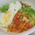 のおこ's cooksnap of when they made カフェ風★サルサ丼.
