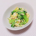 まあまま☆0403's cooksnap of when they made ♪青菜とたまごの中華風炒め♪.