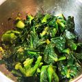 クック238NCP☆'s cooksnap of when they made アレッタのからし醬油和え.