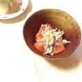 yesmama's cooksnap of when they made トマトとシラスを生姜ポン酢で♪.