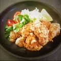 ひさかた's cooksnap of when they made *2度揚げ無しでもカリカリ唐揚げ*.