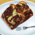 夕ちゃんまま's cooksnap of when they made バレンタインに♡マーブルパウンドケーキ.