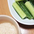ナーちゃん's cooksnap of when they made スティックベジ！きゅうりの梅マヨソース.