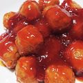 ナーちゃん's cooksnap of when they made お弁当にもOK☆柔らか肉団子の甘酢あえ.
