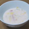 あ～ちゃんさ～ちゃん's cooksnap of when they made 白菜の豆乳味噌スープ.
