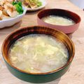 mikko6's cooksnap of when they made 白菜と卵のトロトロスープ☆.