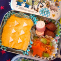 きらきら☆★'s cooksnap of when they made 鬼滅。善逸の和柄ご飯。.
