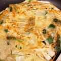 kanareena's cooksnap of when they made タレがおいしい☆大根とニラのチヂミ.