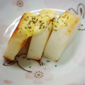 ふうはっちゃん's cooksnap of when they made お弁当のプチおかず♡かまぼこのマヨ焼き.