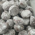 蒼井音子's cooksnap of when they made ホワイト＆チョコ　基本のスノーボール.