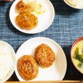 Mik_mik☆'s cooksnap of when they made もやしハンバーグ.