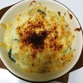 RINRI☆'s cooksnap of when they made ハムとほうれん草のマカロニグラタン.